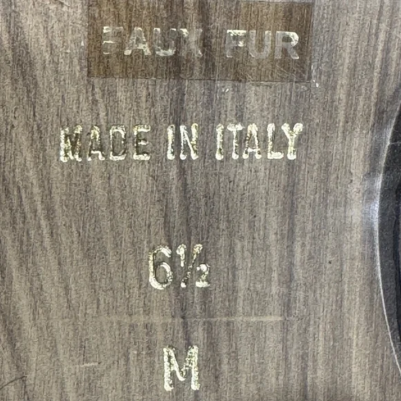 Sesto Meucci Faux Fur Lined Brown Leather Ankle Boots Women’s Size 6.5 M - Picture 6 of 7